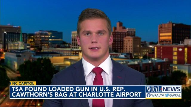 TSA found loaded gun in US Rep. Madison Cawthorn's bag at Charlotte airport