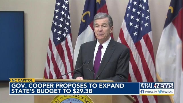 Cooper wants to use budget surplus to fund state employees, education 