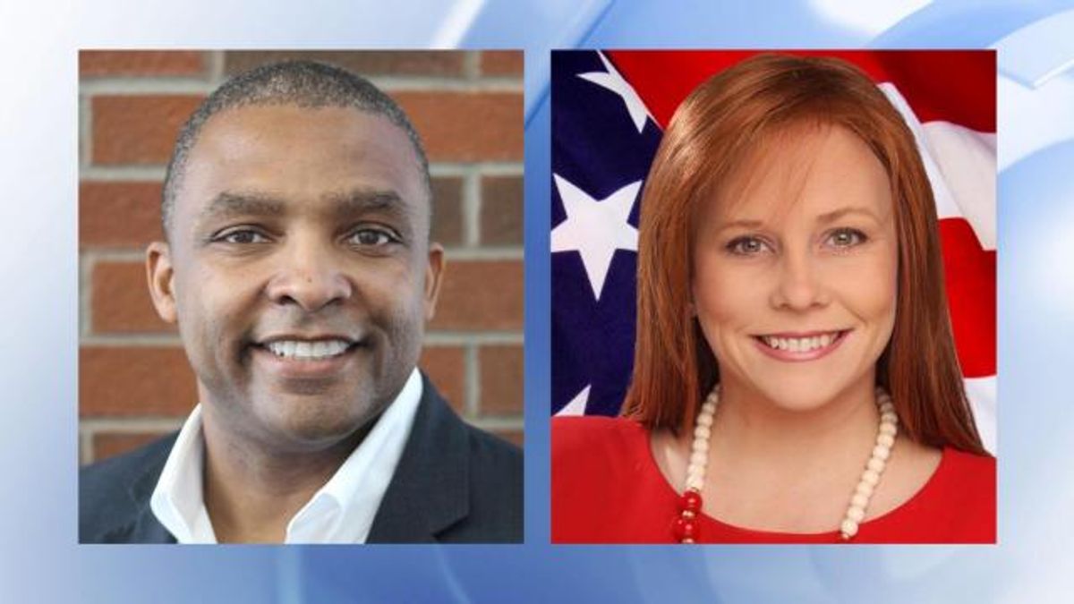 Don Davis (left) and Sandy Smith (right)