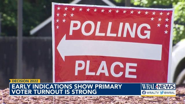 Turnout steady through primary day