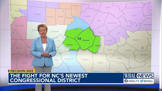 Demographic changes make the 13th NC's most evenly divided Congressional district