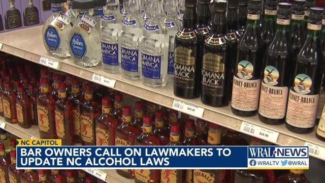 Bar owners push for changes to alcohol laws