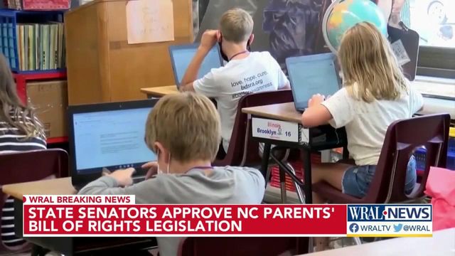 State senators approve NC Parents' Bill of Rights legislation 