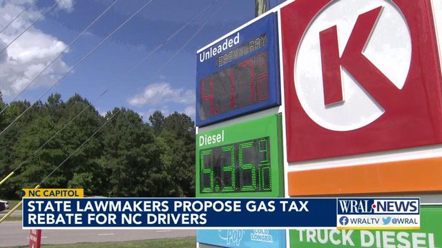 State lawmakers propose gas tax rebate for NC drivers