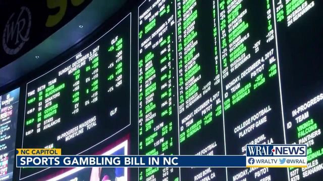 NC lawmakers to consider two online sports gambling bills