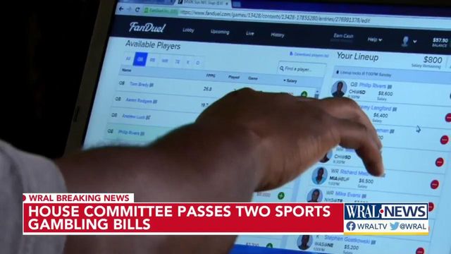 NC House committee approves two online sports gambling bills