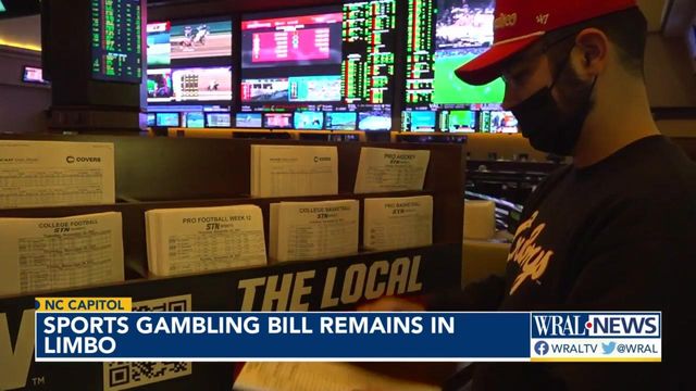 North Carolina online sports gambling bill remains in limbo