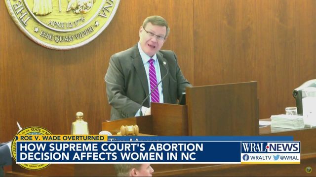 North Carolina legislature's party split will determine future of abortion rights 