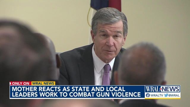 Mother reacts as state, local leaders work to combat gun violence