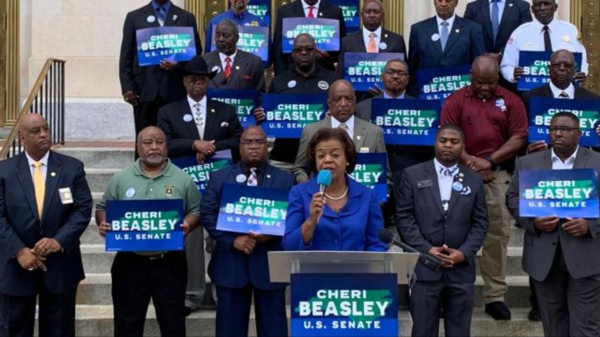 Beasley seeks to claim law enforcement mantle in US Senate race :: WRAL.com