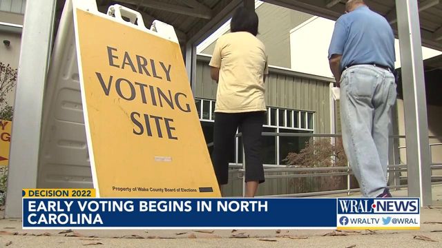 As early-voting period begins in NC, partisan poll watchers have new rules to follow