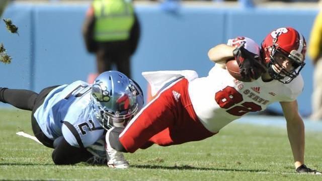 Hines spends season as wide receiver for N.C. State