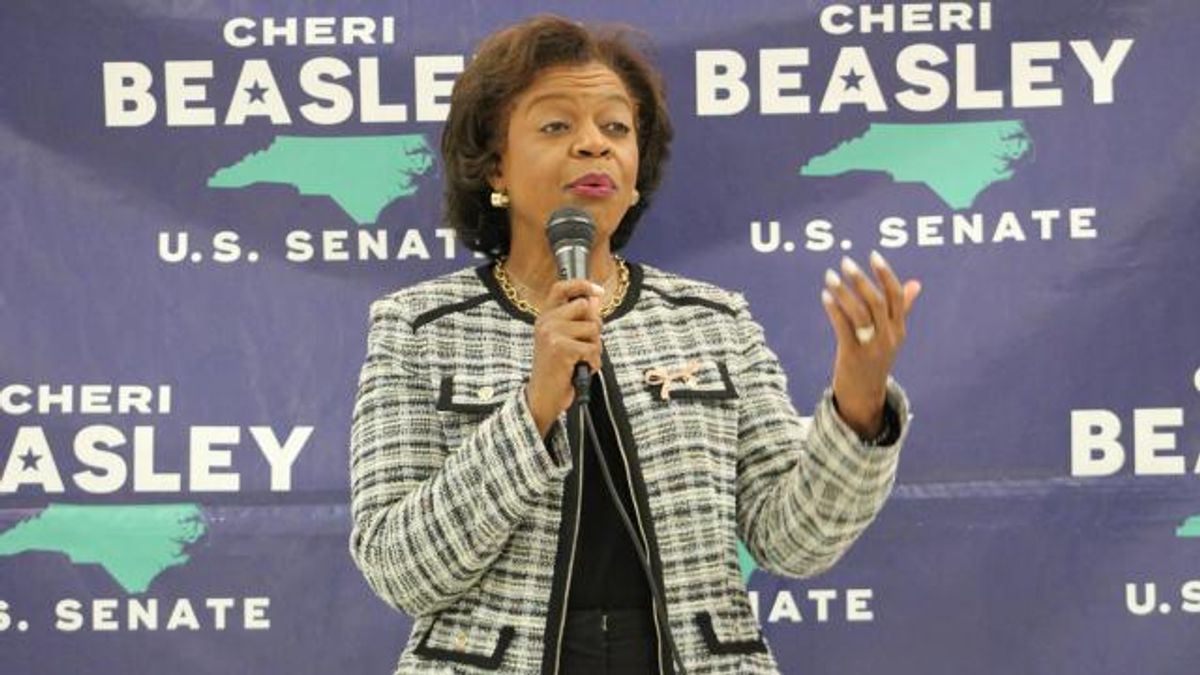 Cheri Beasley responds to questions from Pitt County voters