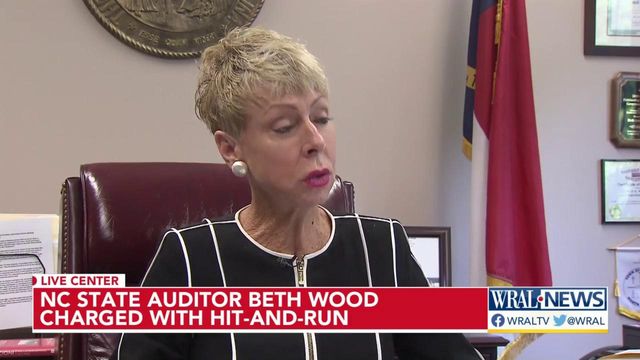 NC State Auditor Beth Wood charged with hit-and-run