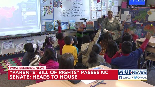 NC Senate approves Parents' Bill of Rights