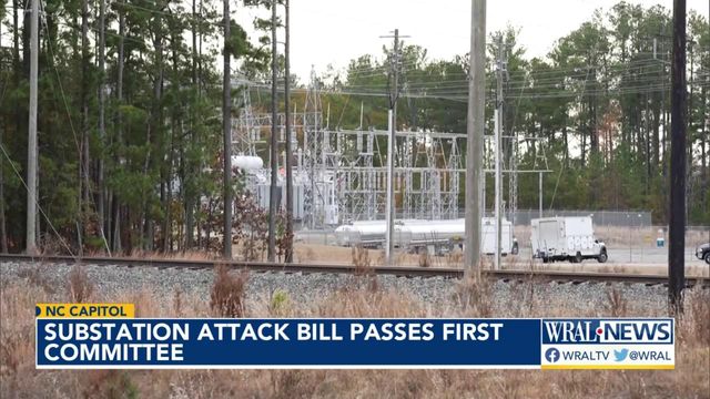 Substation attack bill passes first NC Senate committee