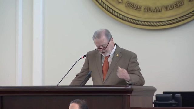 NC Senators debate vote on a controversial anti-rioting bill