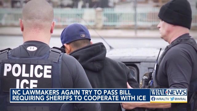 NC lawmakers again try to pass bill requiring sheriffs to cooperate with ICE