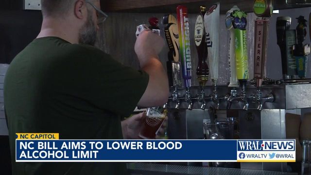 NC bill aims to lower blood alcohol limit