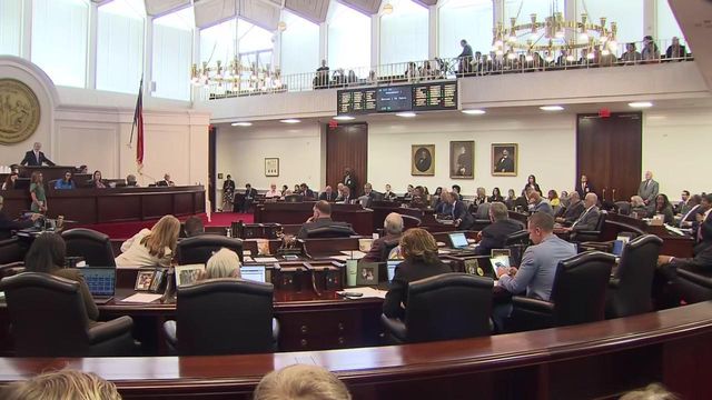 NC Senate debates transgender athletes bill