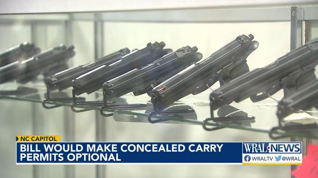 Bill would loosen rules for carrying a concealed weapon