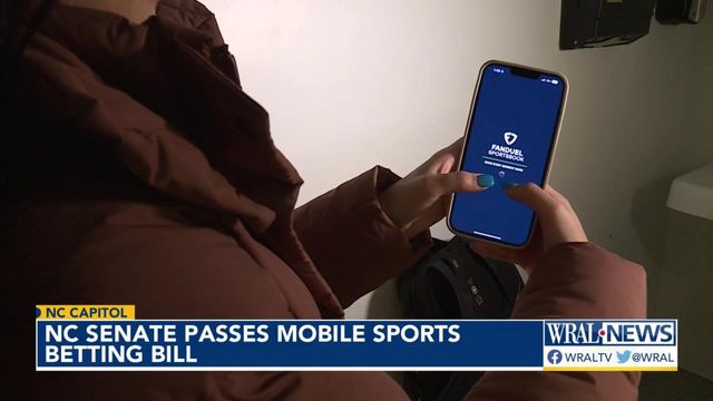 NC Senate passes mobile sports betting bill