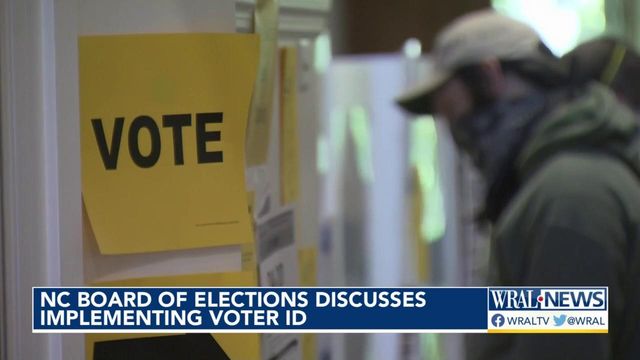 NC Board of Elections discusses implementing voter ID