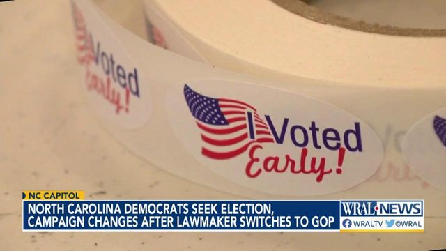 NC Democrats file bill to discourage party switching