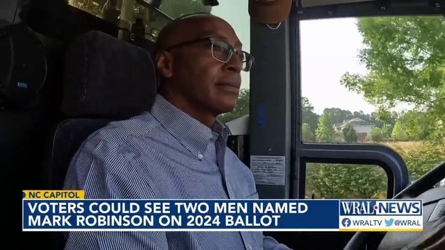 Voters could see two men named Mark Robinson on 2024 ballot