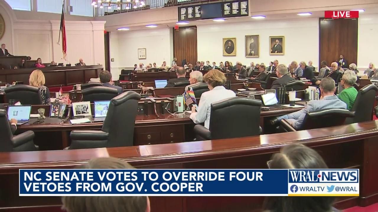 NC Senate Overrides Gov. Roy Cooper's Veto Of Anti-DEI Bill