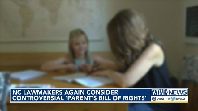 NC 'parents' bill of rights' would require schools to tell if students question gender