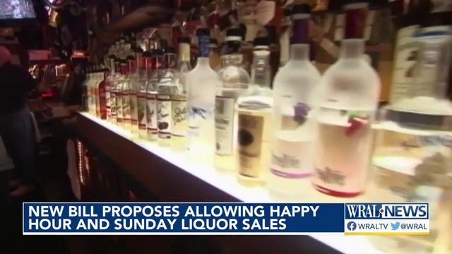 New NC bill allowing happy hour, Sunday liquor sales
