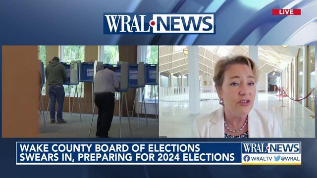 Wake County Board of Elections swears in, preparing for 2024 elections