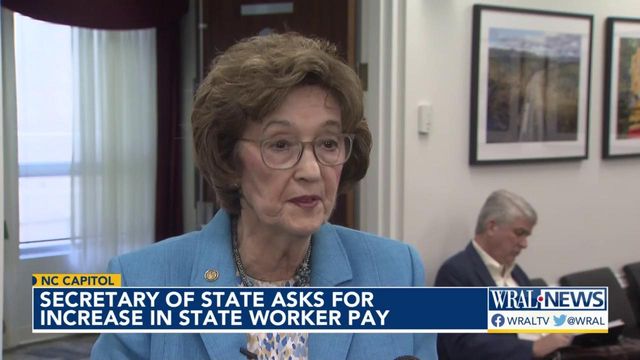 NC Secretary of State asks for increase in state worker pay