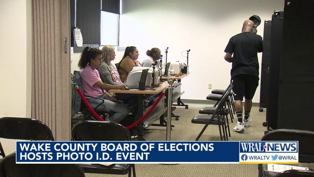 Wake Co. Board of Elections hosts photo I.D. event