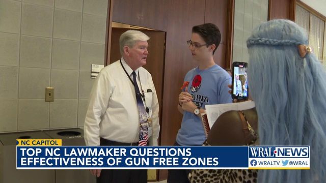 Top NC lawmaker questions effectiveness of gun-free zones