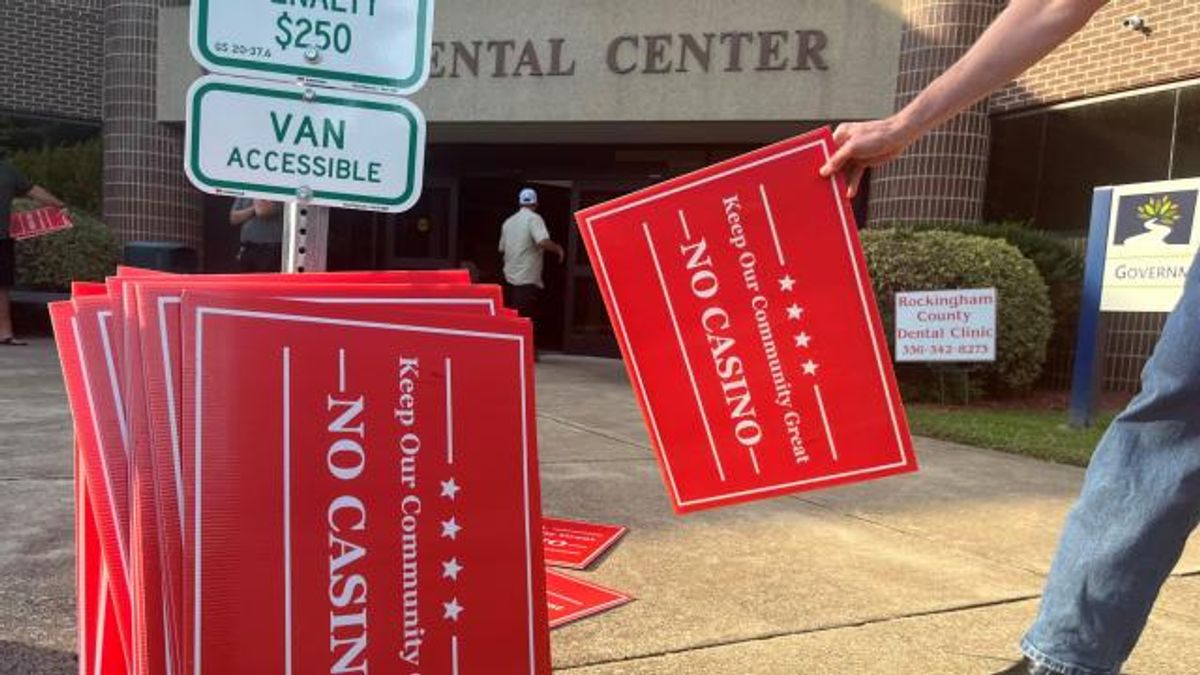 Rockingham County casino rezoning meeting, Aug. 21, 2023