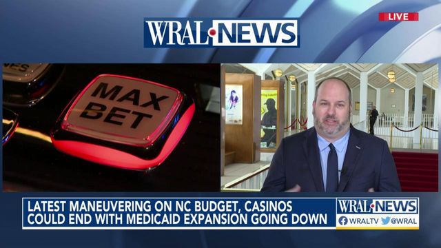 Latest maneuvering on NC budget, casinos could end with Medicaid expansion going down