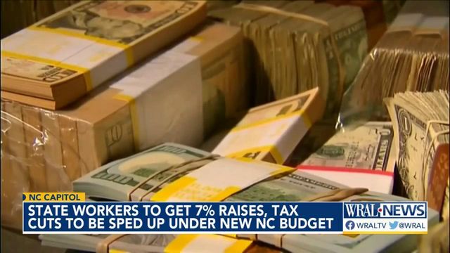 State workers to get 7% raises, tax cuts to be sped up under new NC budget