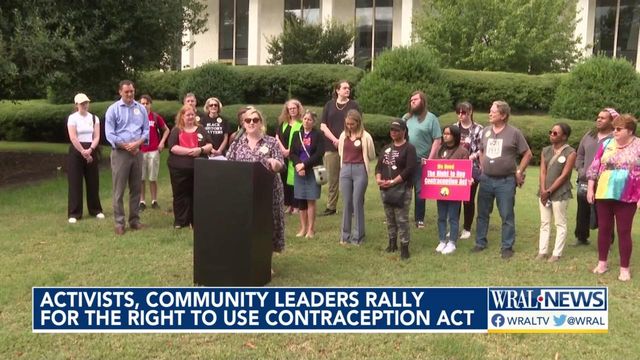 NC activists, community leaders rally for the right to use Contraception Act