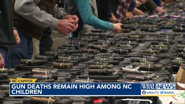 Gun deaths remain high among NC children