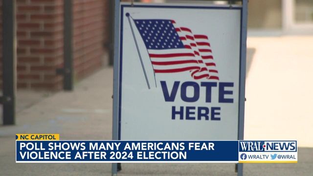 Poll shows growing fear of political violence in America