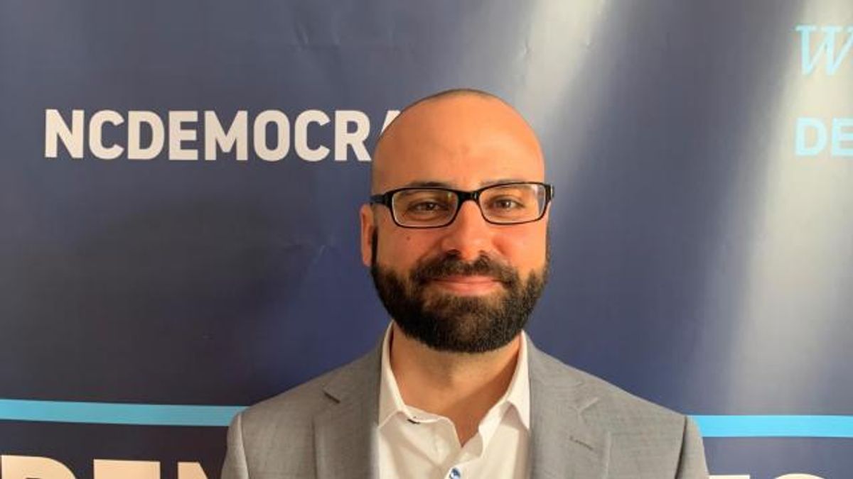 Kian Sadjadi, executive director of the North Carolina Democratic Party