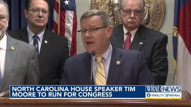 House Speaker Tim Moore to run for congress