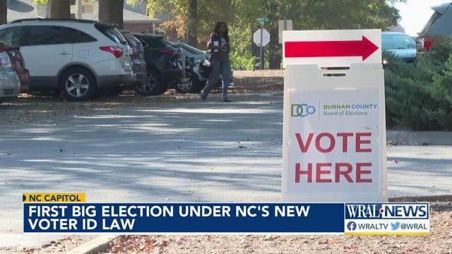 First big election under NC's new voter ID law