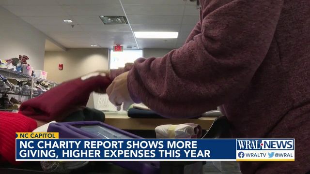Charity report shows giving, expenses both up