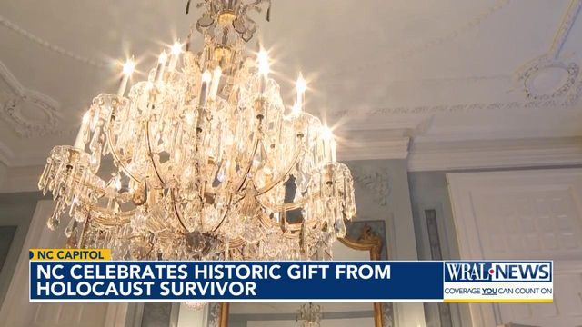 NC celebrates historic gift from Holocaust survivor