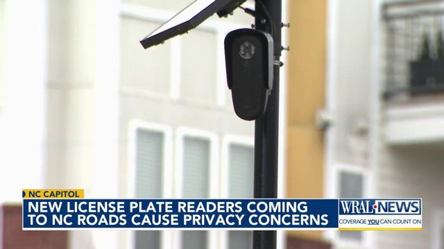 New license plate readers coming to NC roads cause privacy concerns