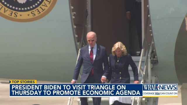 President Joe Biden to visit Triangle on Thursday to promote economic agenda