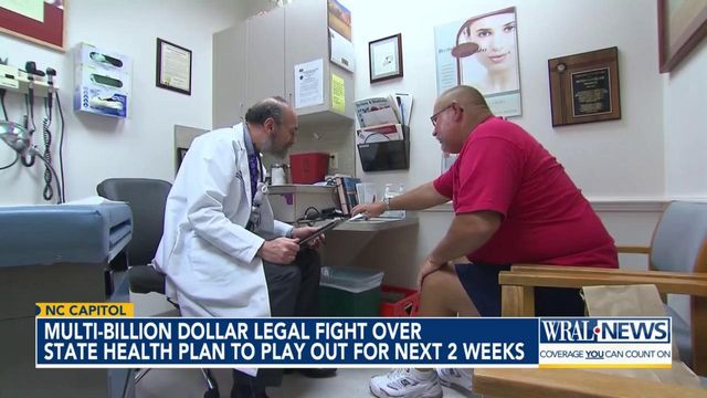 Multi-billion legal fight over state health plan to play out for next two weeks